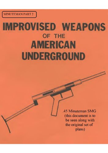 ﻿.45 Minuteman SubMachine Gun SMG Plans