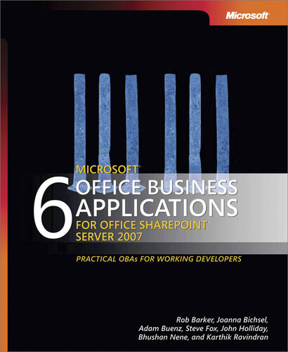 ﻿6 برنامه های تجاری Microsoft® Office برای Office SharePoint® Server 2007