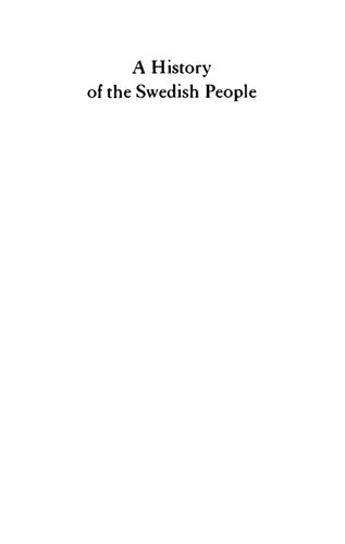 ﻿تاریخچه مردم سوئد 1: از ماقبل تاریخ تا رنسانس