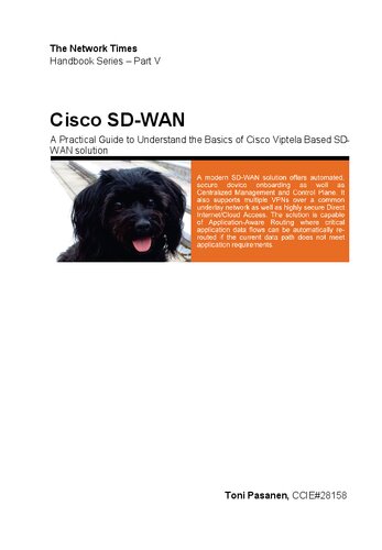 ﻿Cisco SD-WAN Toni Pasanen