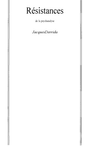 ﻿مقاومت های روانکاوی