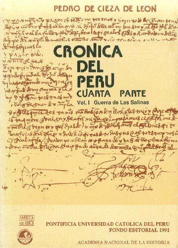 ﻿کرونیکل پرو. قسمت چهارم. جلد اول: جنگ لاس سالیناس