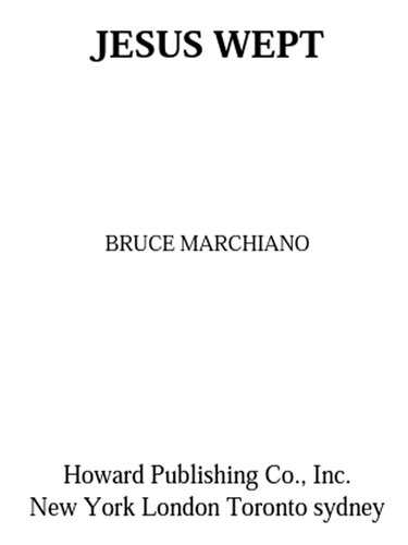 ﻿عیسی گریست: اشک خدا برای توست