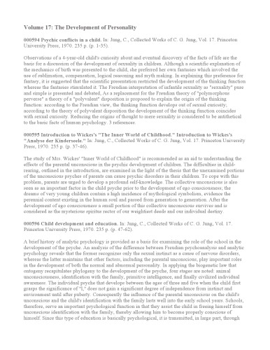 جلد 17 توسعه شخصیت