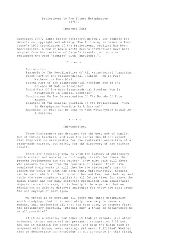 ﻿پیشروی هر متافیزیک آینده