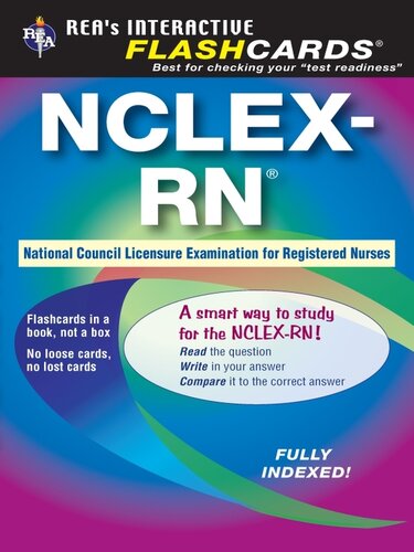 ﻿کتاب فلش کارت NCLEX-RN