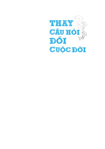 ﻿تغییر سوال -- تغییر زندگی