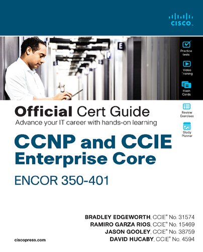 ﻿راهنمای گواهی رسمی CCNP و CCIE Enterprise Core ENCOR 350-401