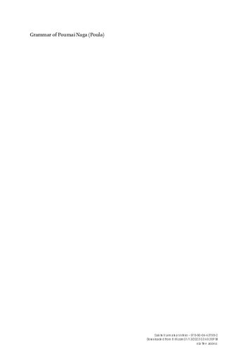 ﻿دستور زبان پومای ناگا (پولا): زبان فراهیمالیا در شمال شرقی هند