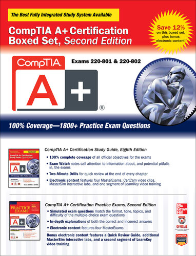 ﻿CompTIA A Certification Boxed set (Exams 220-801