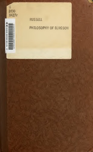 ﻿فلسفه برگسون