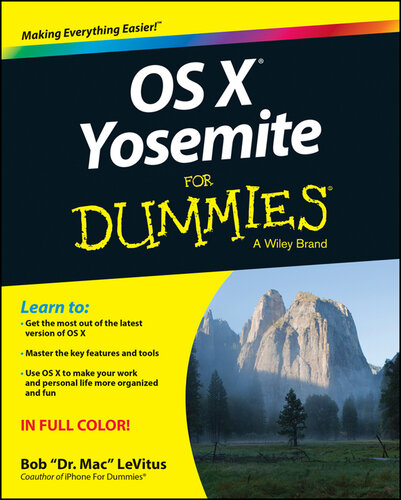 ﻿OS X Yosemite For Dummies