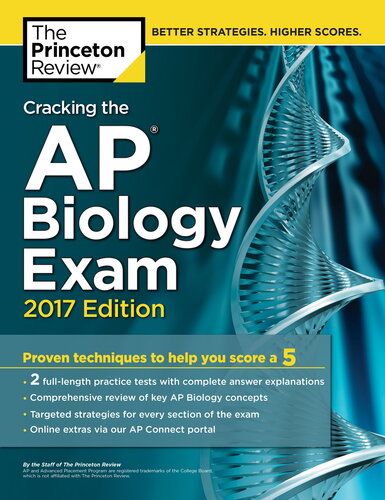 ﻿Cracking the AP Biology Exam، نسخه 2017: تکنیک های اثبات شده برای کمک به شما برای کسب امتیاز 5