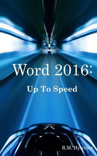﻿Word 2016: Up to Speed