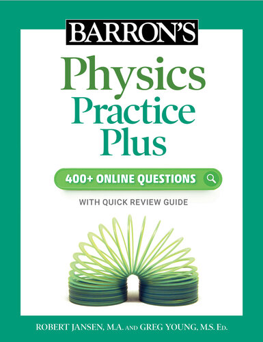 ﻿Barron's Physics Practice Plus: 400 سوال آنلاین و بررسی سریع مطالعه