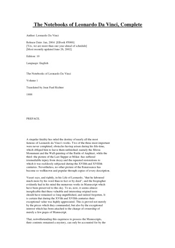 ﻿دفترچه یادداشت های لئوناردو داوینچی