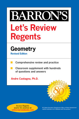 ﻿بیایید Regents: Geometry Revised Edition را مرور کنیم