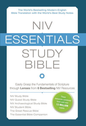 ﻿NIV Essentials Study Bible: به راحتی اصول کتاب مقدس را از طریق لنزها از 6 منبع پرفروش NIV درک کنید