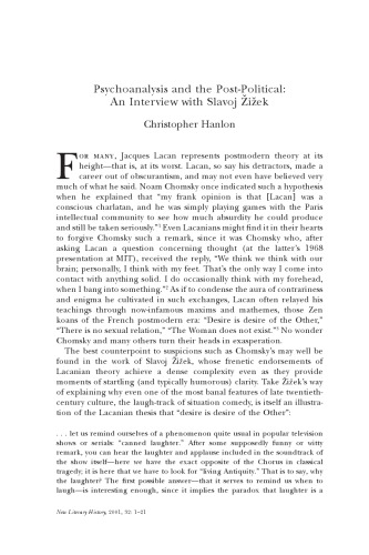 ﻿ژیژک و پساسیاسی