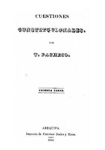 ﻿مسائل قانون اساسی (پرو)