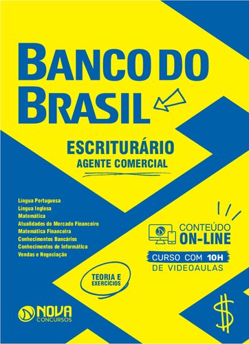 ﻿مسابقه دفترچه نمایندگی تجاری Banco do Brasil Clerk 2021