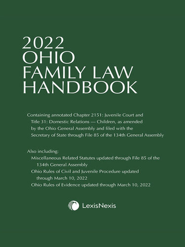 ﻿کتاب راهنمای قانون خانواده اوهایو