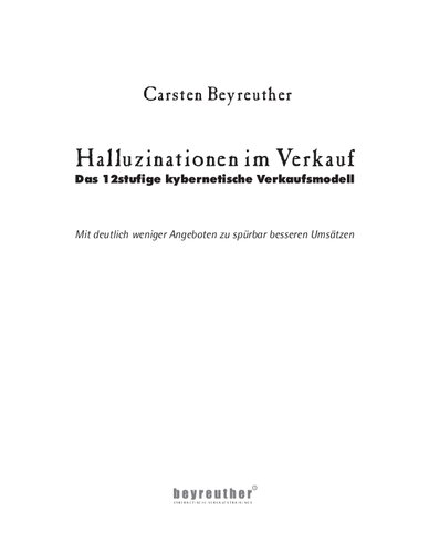 ﻿توهمات در فروش: مدل فروش سایبرنتیک 12 مرحله ای
