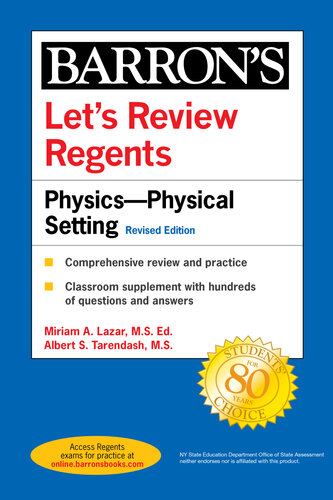 ﻿بیایید Regents: Physics—The Physical Setting Revised Edition را مرور کنیم