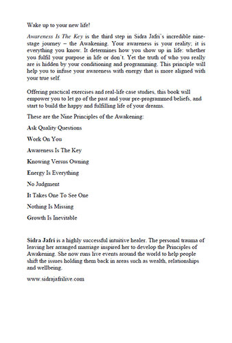 ﻿آگاهی کلید است