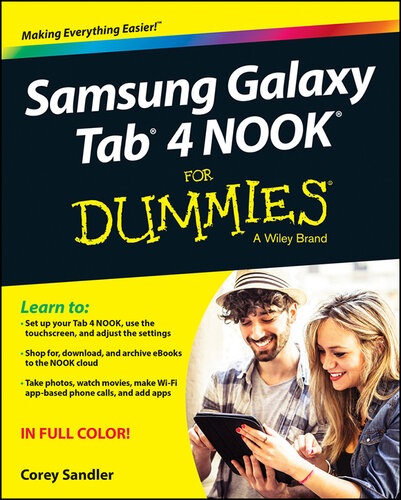 ﻿Samsung Galaxy Tab 4 Nook for Dummies