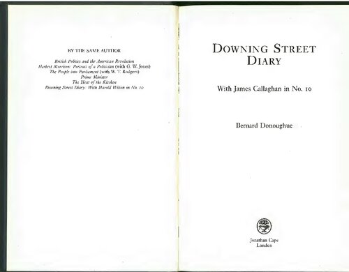 ﻿خاطرات داونینگ استریت جلد 2: جیمز کالاگان در شماره 10