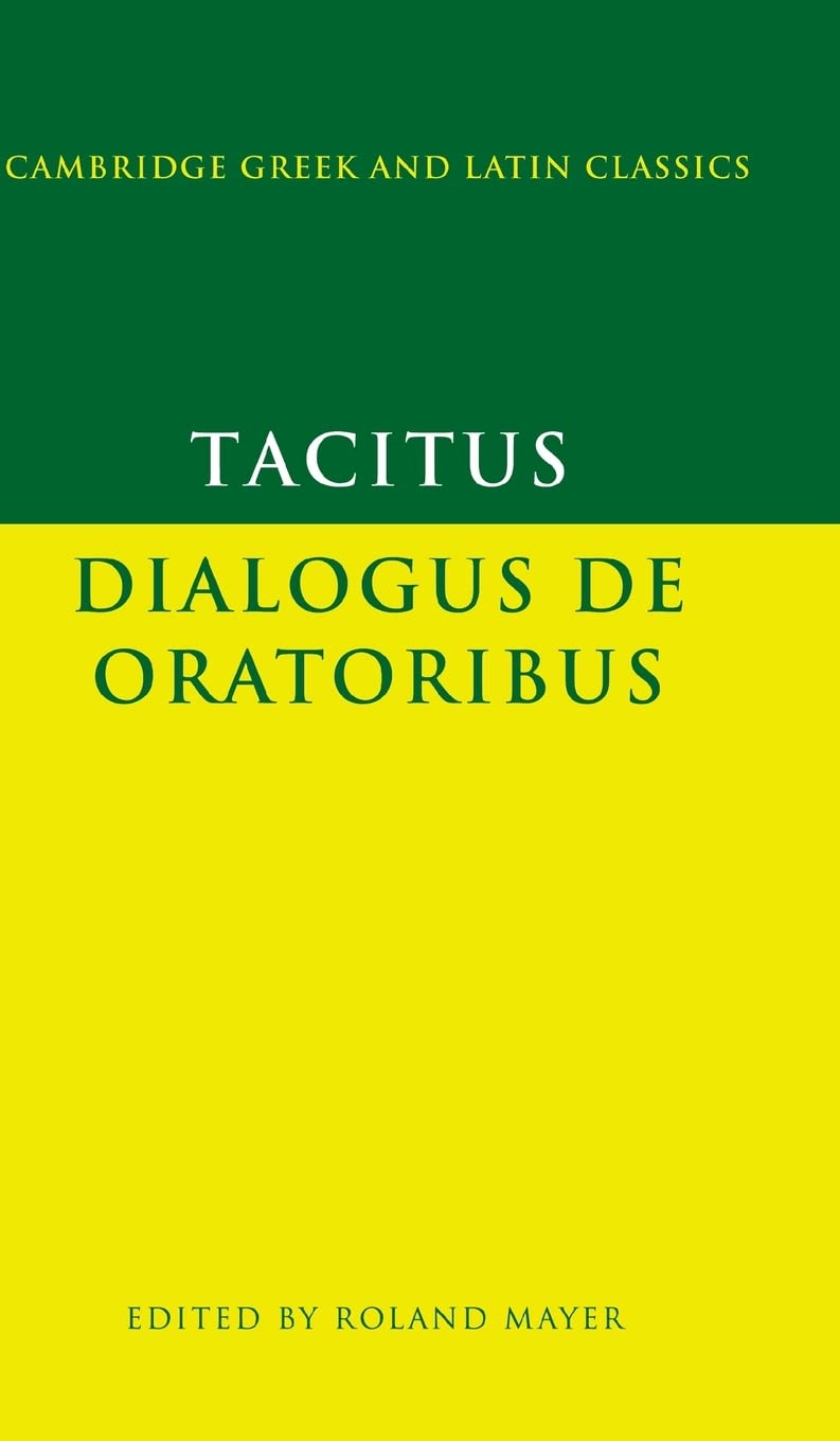 ﻿Tacitus: Dialogus de oratoribus
