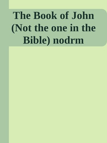 ﻿کتاب یوحنا (نه کتاب مقدس)