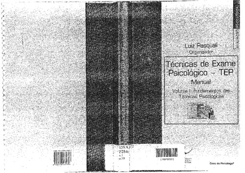 ﻿تکنیک های معاینه روانشناسی - TEP