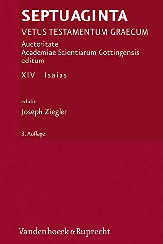 ﻿Sephuaginta باند 14: ISAIAS