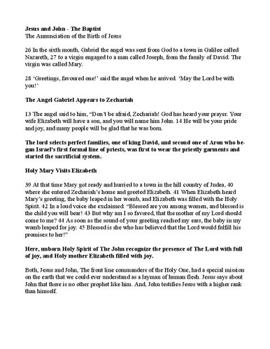 ﻿عیسی و یوحنا - باپتیست