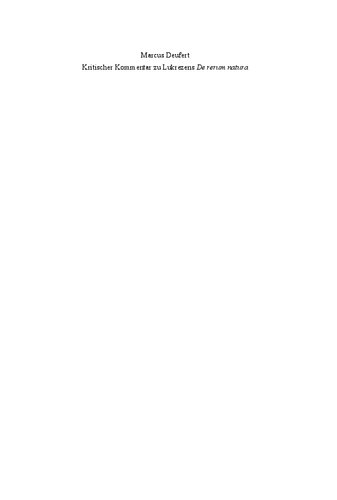 ﻿تفسیر انتقادی لوکرتیوس 