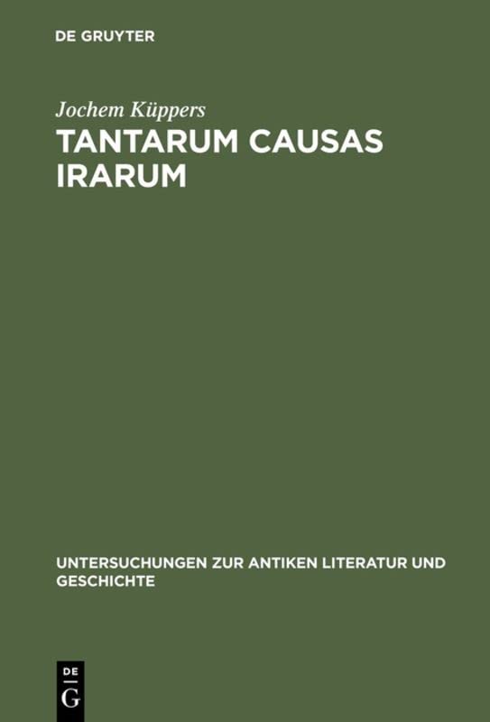 ﻿Tantarum Causas Irarum: مطالعات در مورد کتاب مقدماتی Dyade of the Punica des Silius italicus