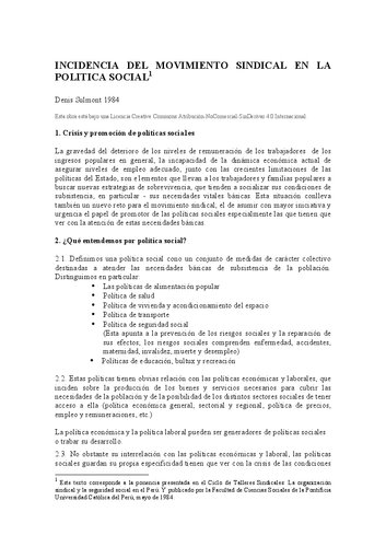 ﻿بروز جنبش صنفی در سیاست اجتماعی