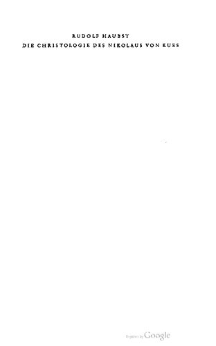 ﻿مسیح شناسی نیکلاس کوزا