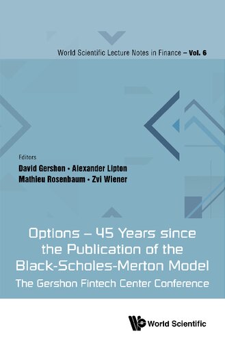 ﻿گزینه ها - 45 سال از انتشار مدل Black-Scholes-Merton: کنفرانس مرکز فین تک Gershon