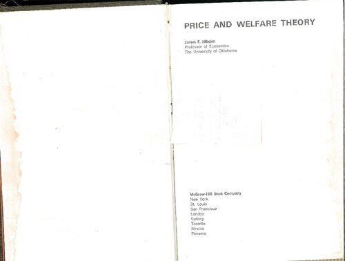 ﻿تئوری قیمت و رفاه