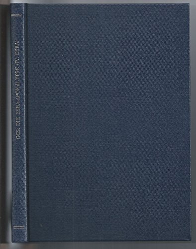 ﻿آخرالزمان ازرا: (IV. Ezra) بر اساس متن لاتین با استفاده از نسخه های دیگر