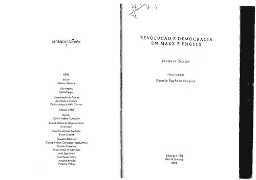 ﻿انقلاب و دموکراسی در مارکس و انگلس