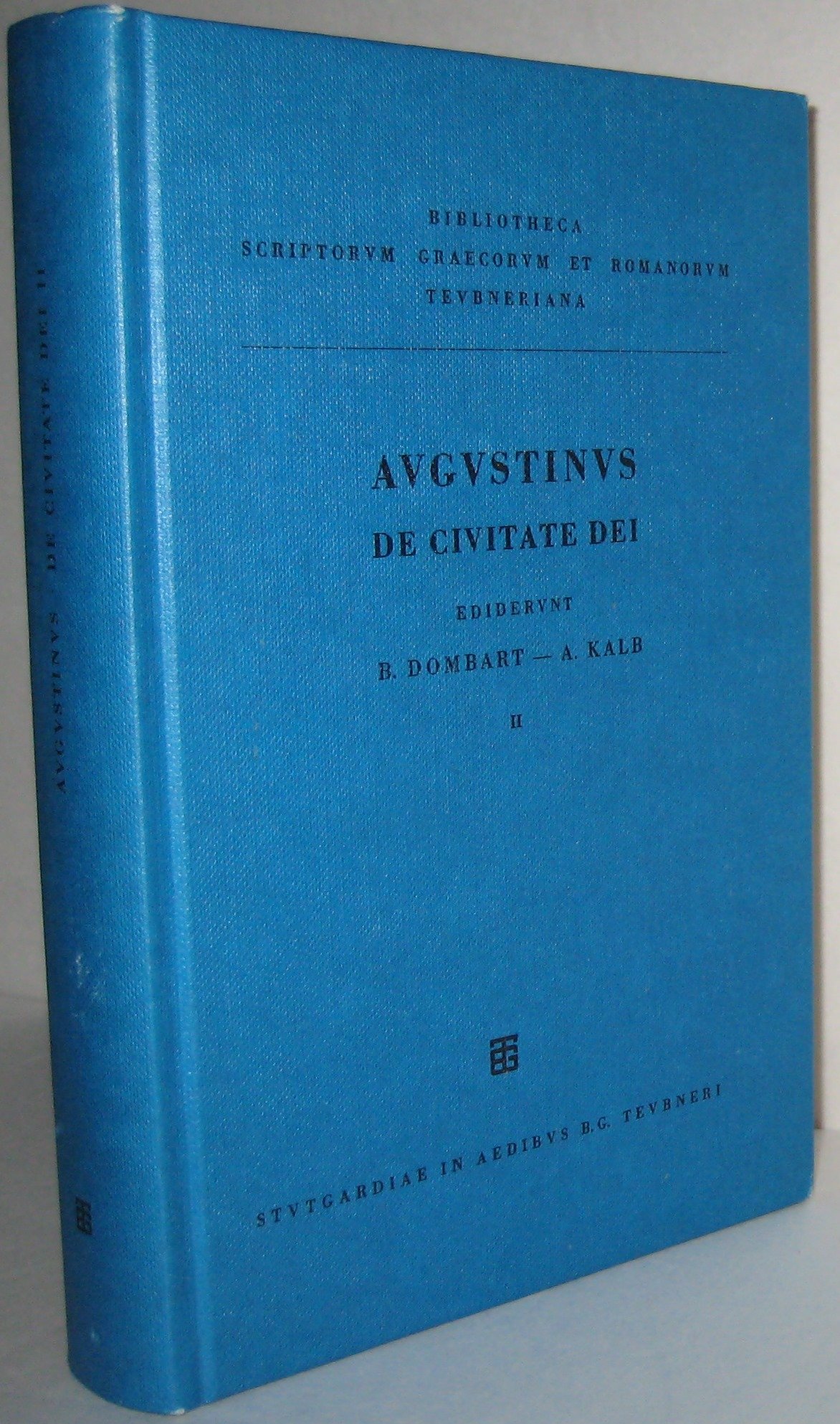﻿Augustini, S. Aurelii, de civitate dei libri XXII: جلد II - XXII