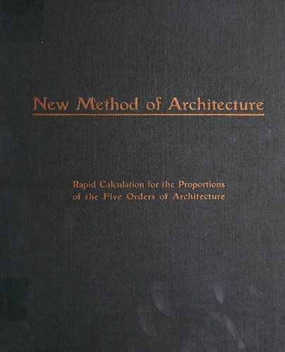 ﻿دوره ای در معماری نظری و عملی: روشی جدید و آسان برای محاسبه نسبت های پنج مرتبه معماری جاکومو باروزی از ویگنولا