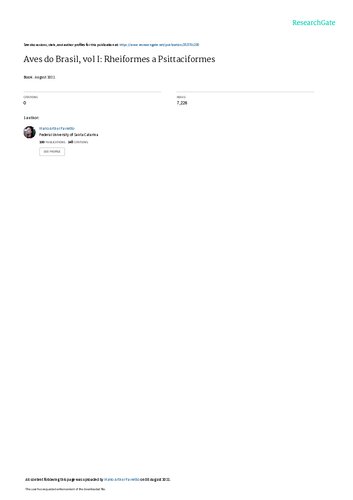 ﻿پرندگان برزیل_جلد_1