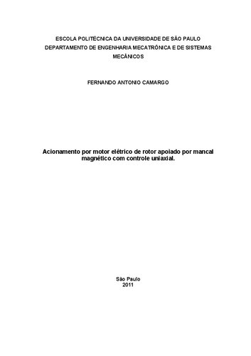 ﻿درایو-با-روتور-موتور-الکتریکی-پشتیبانی-به-برینگ-مغناطیسی-با-کنترل تک محوری