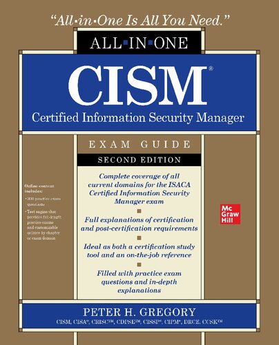 ﻿مدیر امنیت اطلاعات گواهی شده CISM. راهنمای امتحان