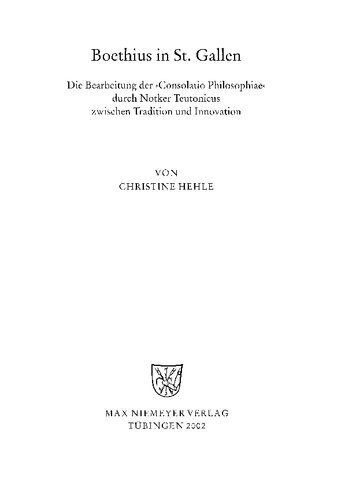 ﻿Boethius در سنت گالن: اقتباس از 